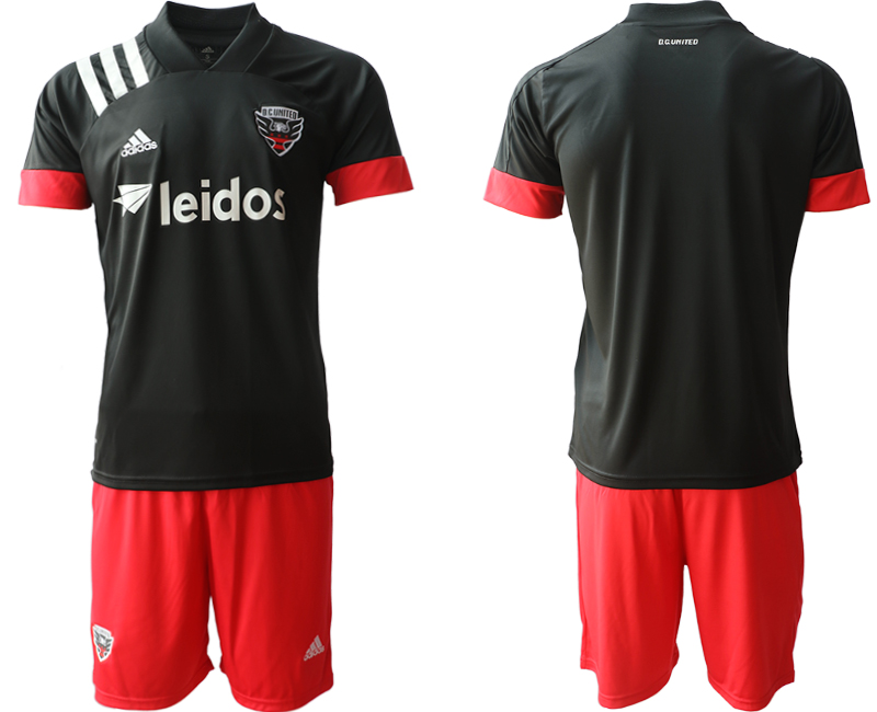 Men 2020-2021 club Washington DC Union home blank black Soccer Jerseys->customized soccer jersey->Custom Jersey